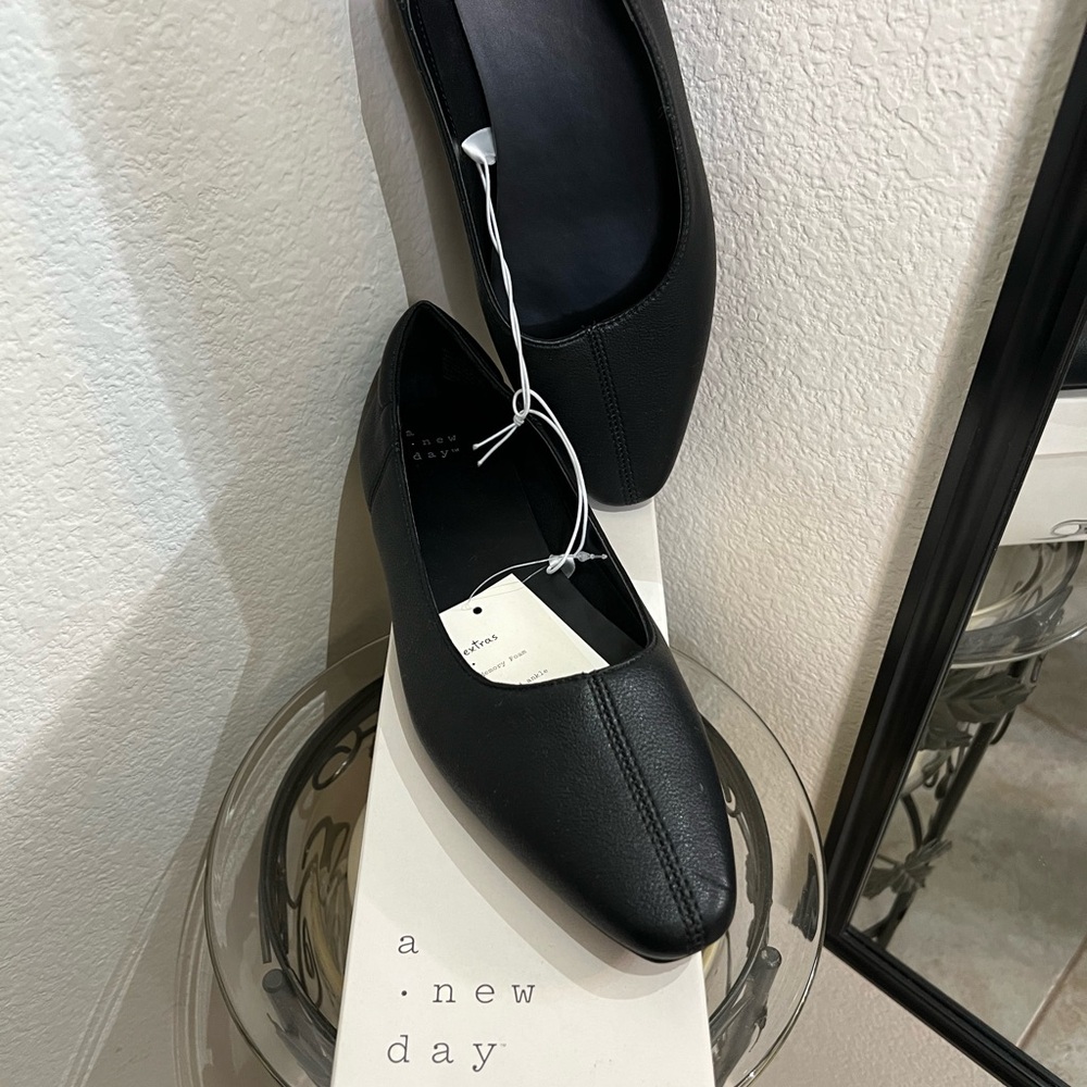 A New Day Leather Flats